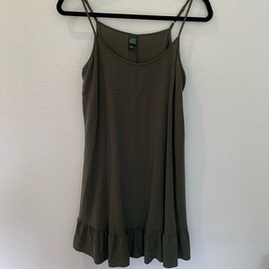 Olive green sundress | Wild Fable | size small